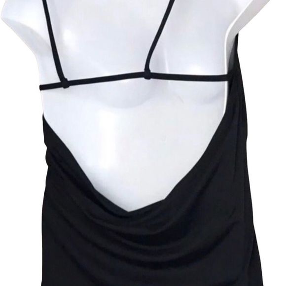 Fabletics Tank Top  Miri Black Strappy - Picture 2 of 10